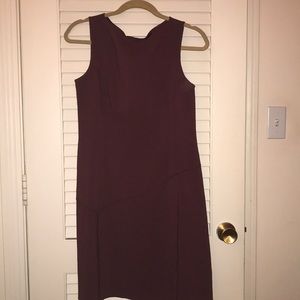 Banana Republic maroon work / cocktail dress